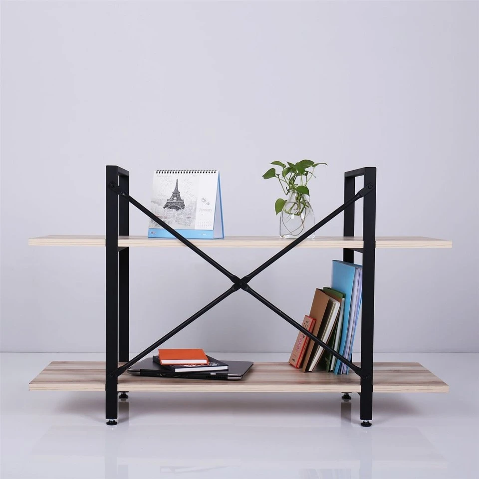2 tier free standing book case(001)